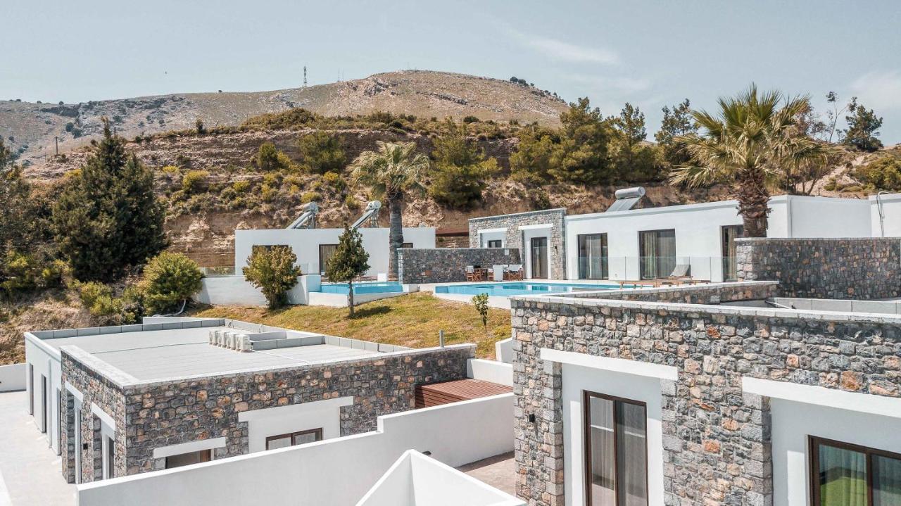 Terra Pietra Luxury Villas & Suites Lardos Exteriér fotografie