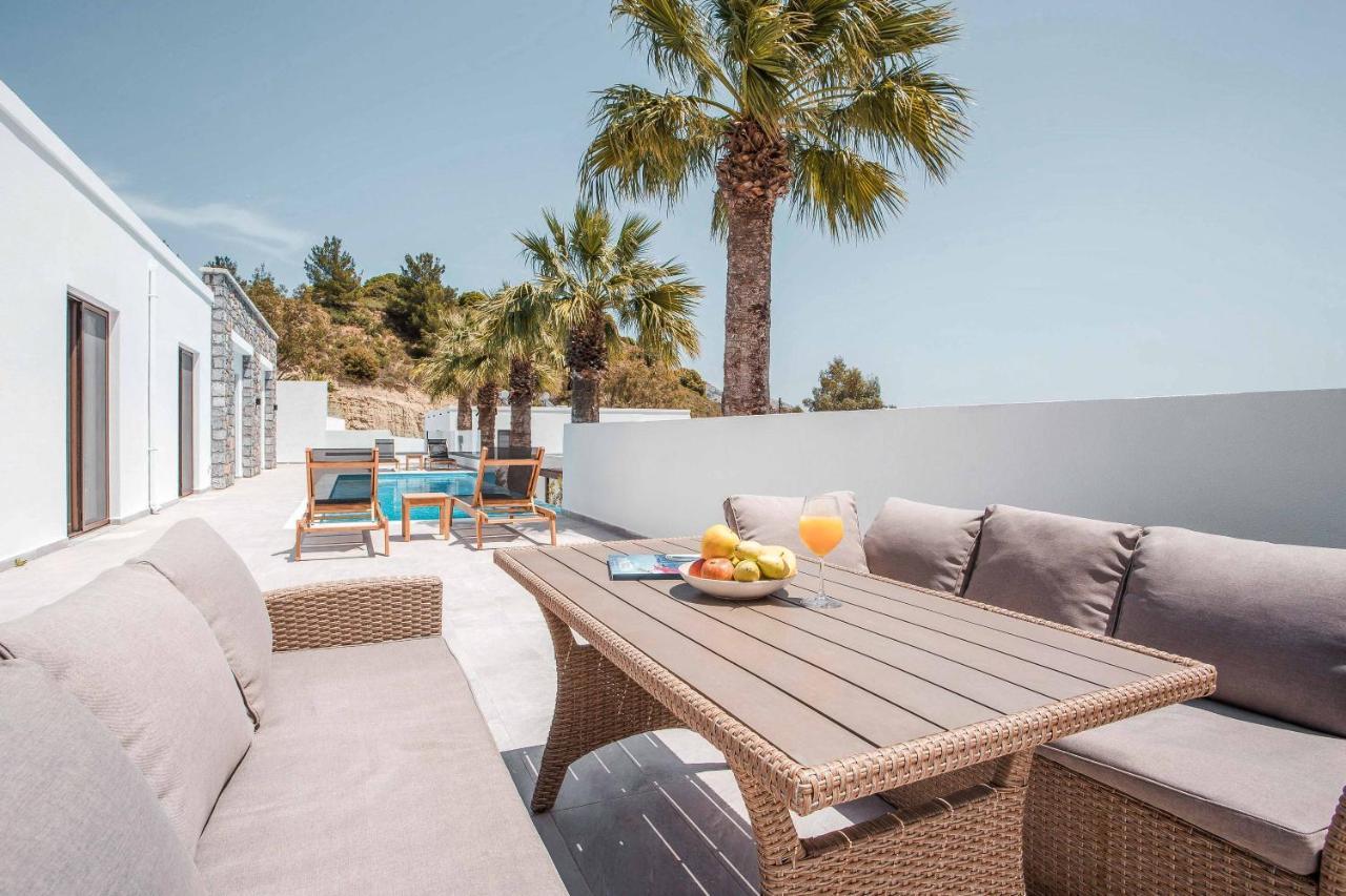 Terra Pietra Luxury Villas & Suites Lardos Exteriér fotografie